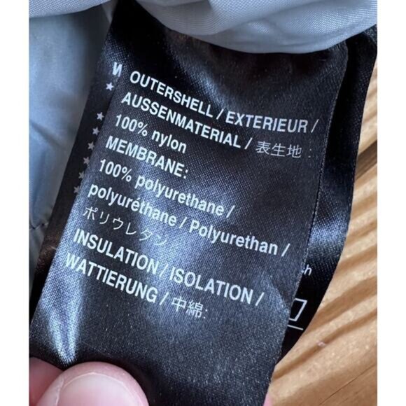 Burton Hooded Snowboarding Jacket Size Medium Women’s White Full Zip/Snap - Picture 4 of 9